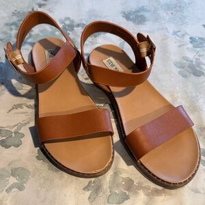 Steve Madden Women's Brown Strap Sandals size 7.5
